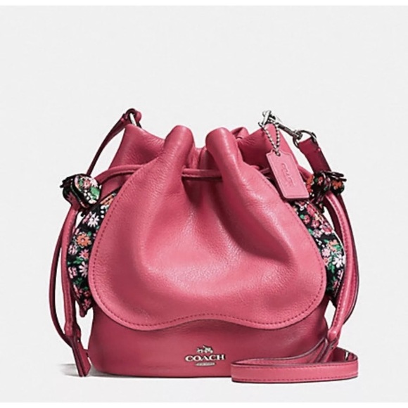 Coach Handbags - Beautiful Authentic COACH Leather petal bag . NWT
